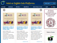 Tablet Screenshot of helalvesaglikli.org